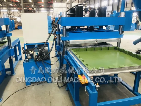 Column Structure 120 Ton Rubber Rugs Press Making Machine Rubber Mat Molding Compresss Machine