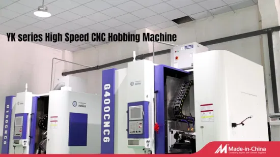 Yk3132 CNC Automation Vertical Hobbing Machine for Worm Gear Cutting